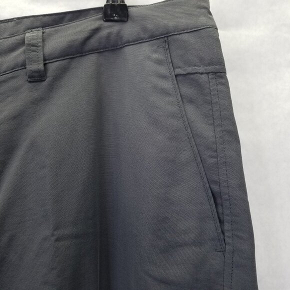 REI Adventures Pants Men's 36x32 Gray Cargo UPF 50+ Nylon Travel Hiking Outdoor - Picture 5 of 16